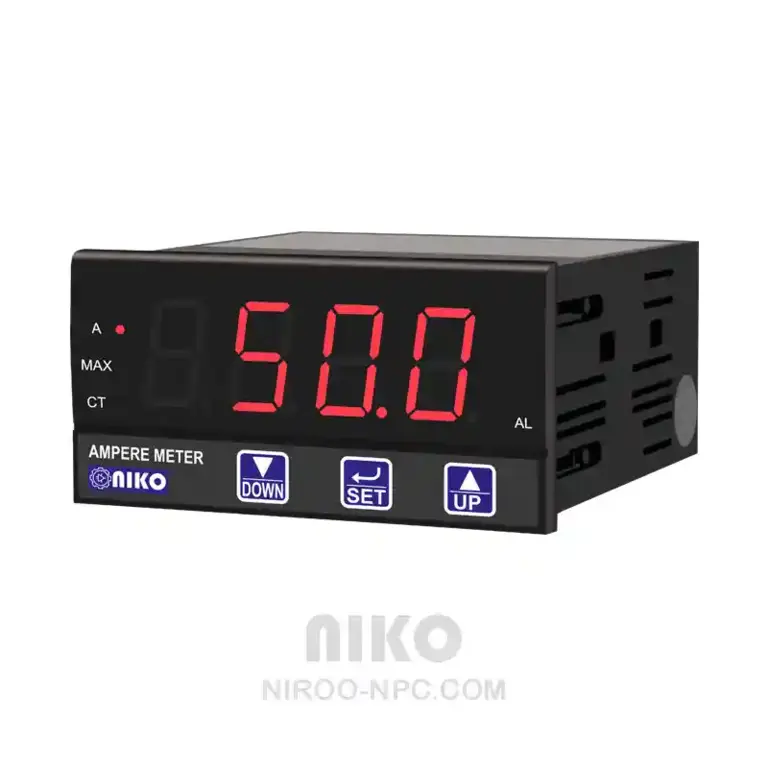 کنترل آمپر یک رله مولتی رنج با دقت اندازه گیری بالا