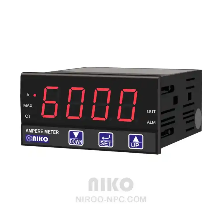 کنترل آمپر دو رله مولتی رنج با دقت اندازه گیری بالا