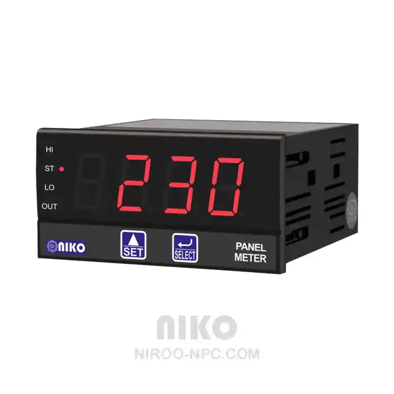 کنترل آمپرمتر DC یک رله ای