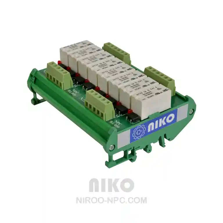 کارت رله 8 تائی 24 ولت